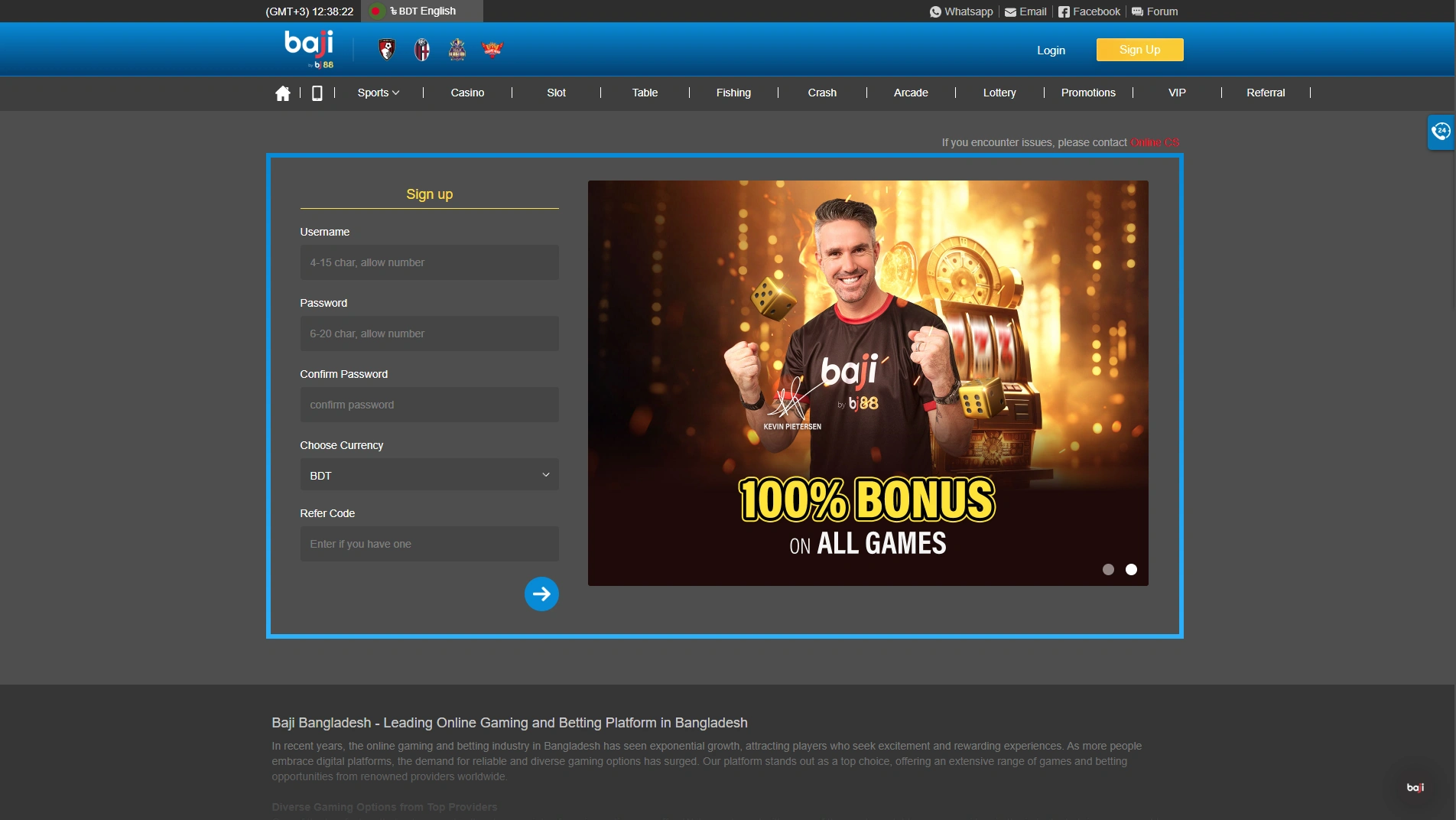 Baji Live sign up account – your gateway to exciting gaming 